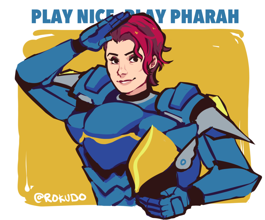 have been meaning to draw fanart for one of my favorite streamers, @FareehaAndersen for a little while now 💙