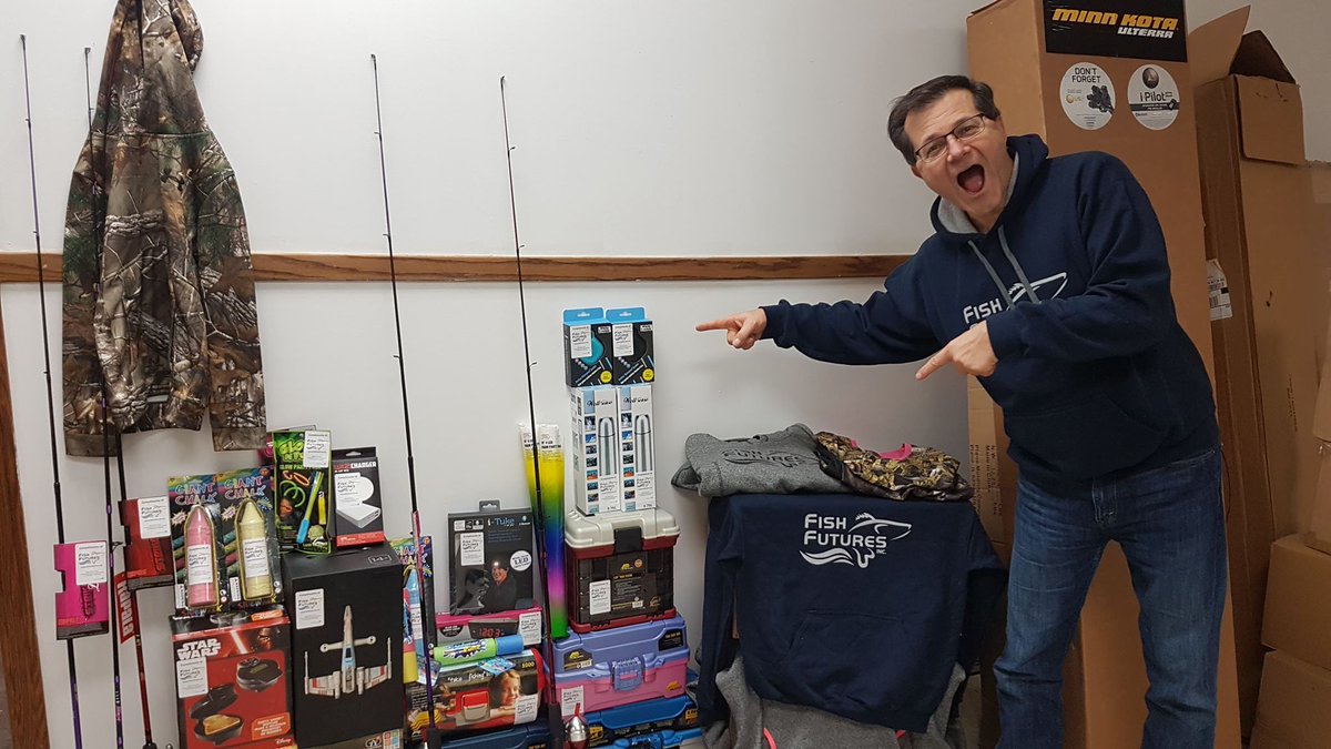 For the 5th year in a row we are honored to have the support of Fish Futures at our Kidfish Ice Derby! Your amazing prize donations put a smile on every angler and we can't thank you enough. THANK YOU for your generosity and supporting your community once again. 🎣