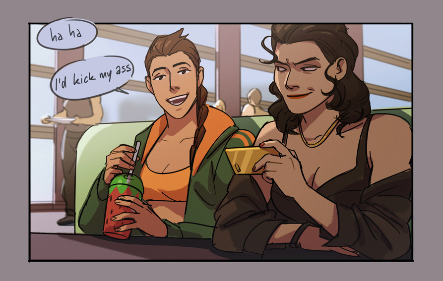 more jae &amp; gina
... they're best friends 