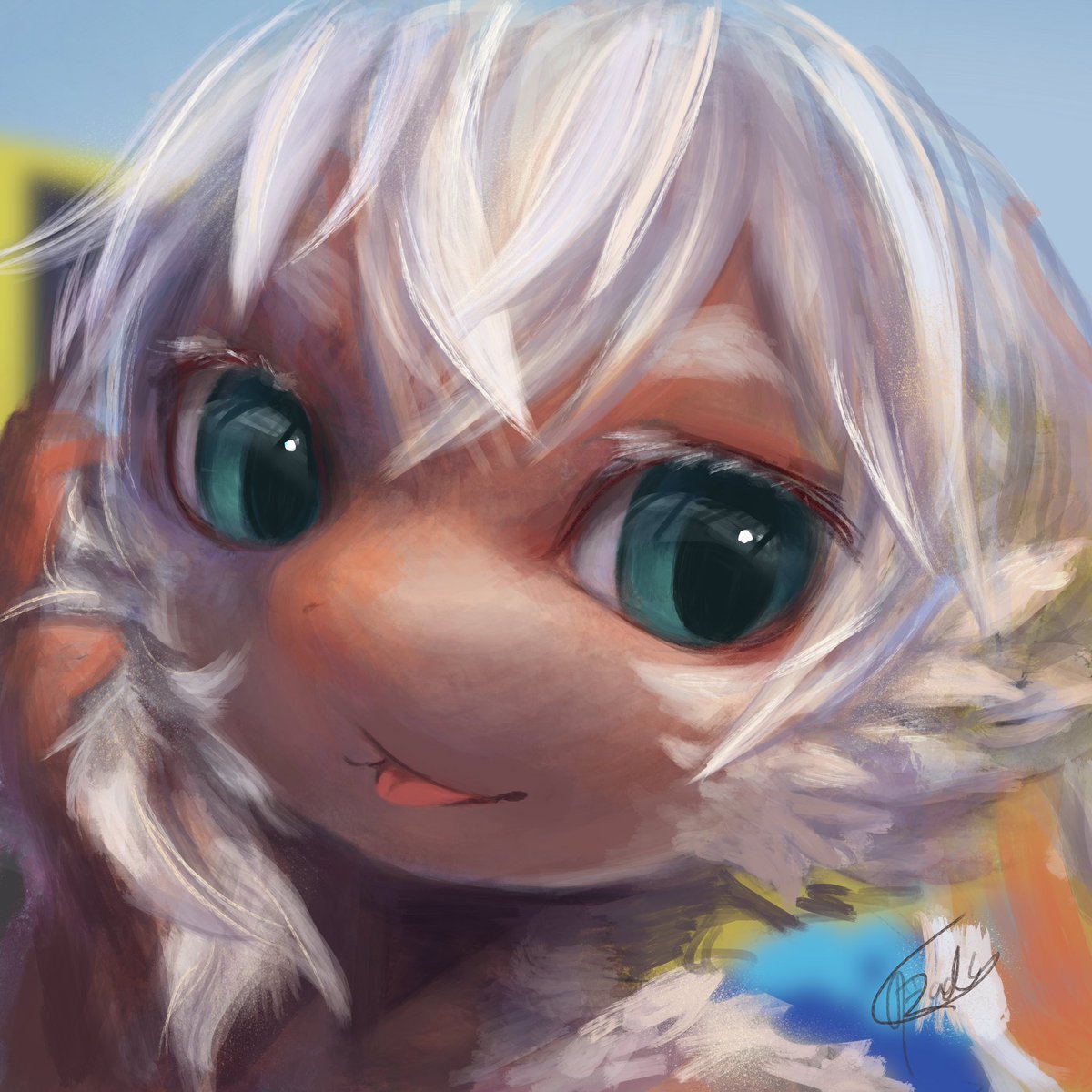 「しろい ふわ
#おいぬ 」|Rady❄️デザフェスK35,36のイラスト