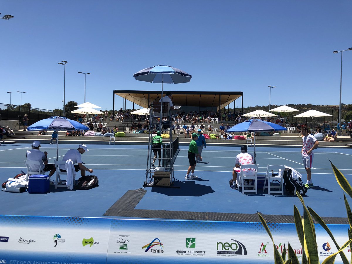 Great to see <a href="/PlayfordCouncil/">City of Playford</a> investing in sport and recreation in partnership with <a href="/TennisSouthAus/">Tennis SA</a> attracting world class players and encouraging participation in Sport.