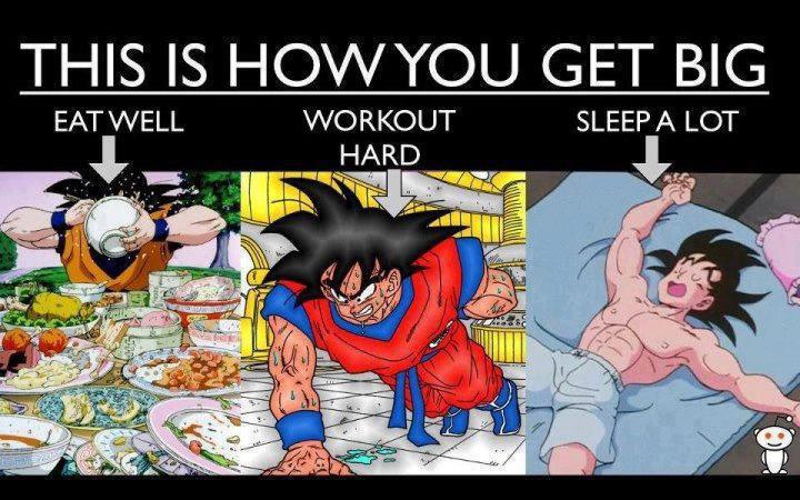 #Fitfam Eat Well, Work Hard, Sleep alot! #GetHuge