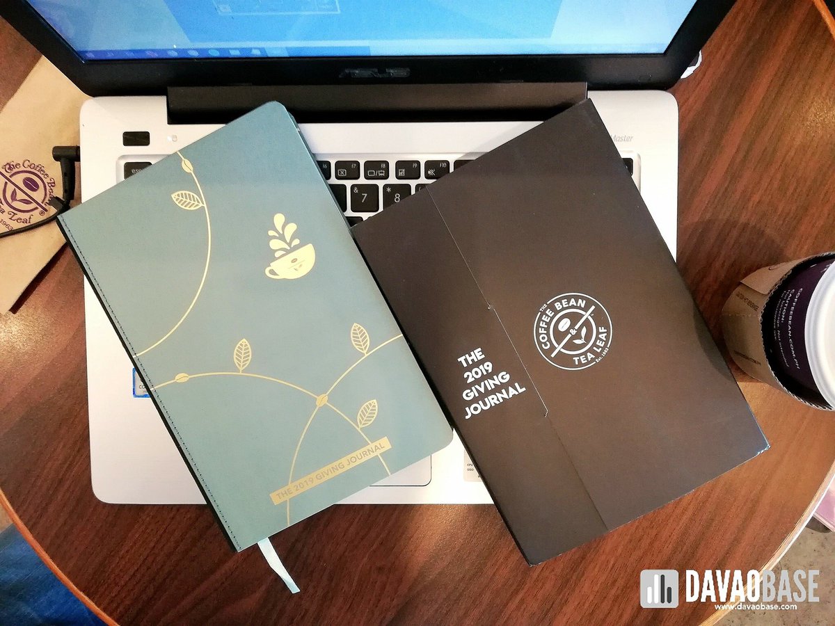 #2019GivingJournal promo is EXTENDED! 

Get this beautiful planner from The Coffee Bean &amp; Tea Leaf by earning 12 stamps until January 20, 2019.

#CBTLph <a href="/cbtlph/">The Coffee Bean & Tea Leaf® PH</a>