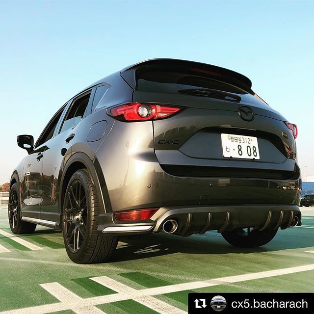 CX5Cult's tweet photo. Perfect lovin’ the rear diffuser @cx5.bacharach
#cx5 #cx5kf #mazdacx5 #cx5japan #mazda #mazdalife #carlife #SUV #mazdaperformanceseries #mps #tein #teinflexz #flexz #carlifelog #carmodified #carmodification #machinegray #gruppem #kraftk117 #20inch #20… https://t.co/OfvUREWww9 https://t.co/A7lkZG2Er2