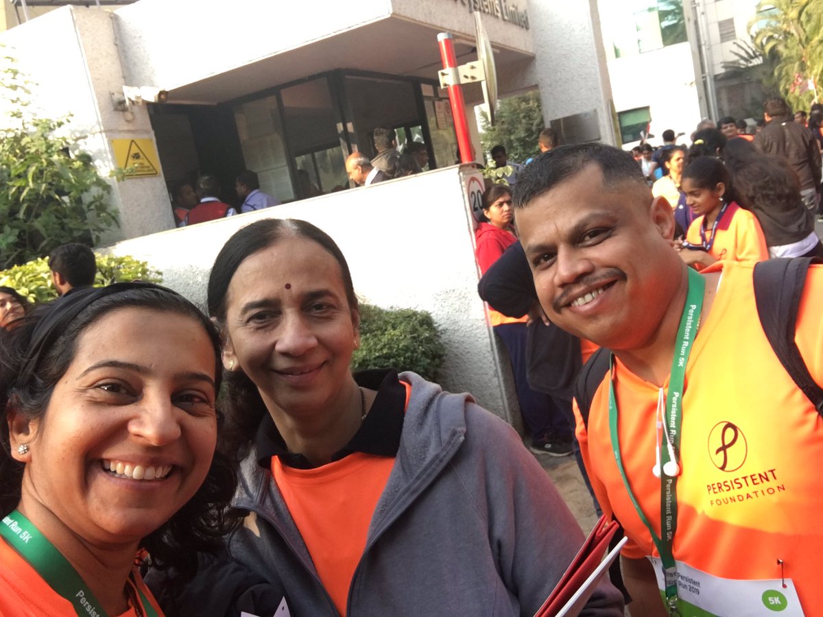 RashmitDixit's tweet photo. All done and we had so much fun! #PersistentRun2019 @Persistentsys https://t.co/R3V1sSowBW