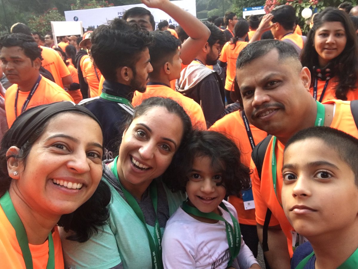 RashmitDixit's tweet photo. All done and we had so much fun! #PersistentRun2019 @Persistentsys https://t.co/R3V1sSowBW