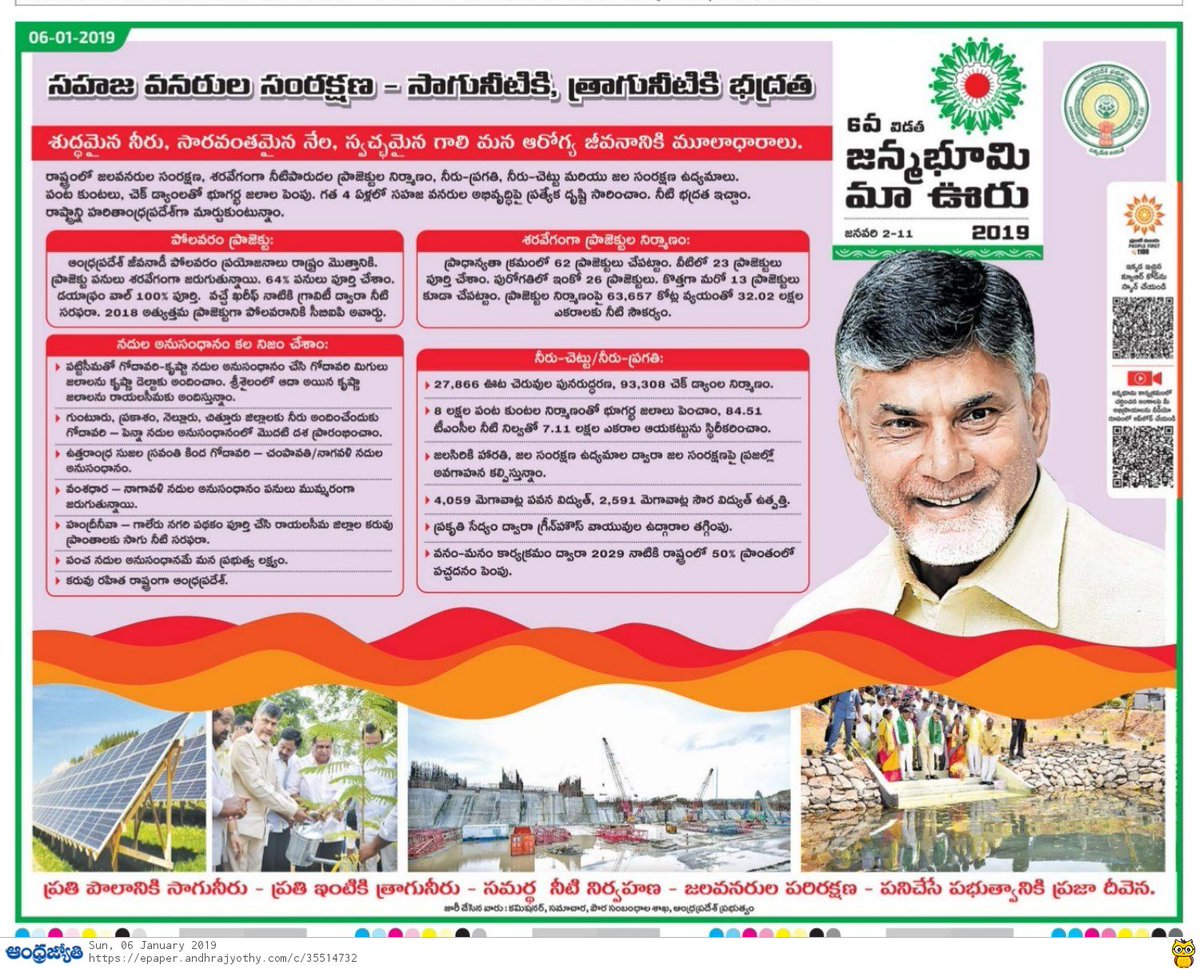 2019Nri's tweet photo. #Janmabhoomi2019 #JanmabhoomiMaaVooru #Janmabhoomi #CBN #Chandrababu #Polavaram #pattiseema #TDPforDevelopment #TDP #AndhraPradesh #AndhraPradeshCM @AndhraPradeshCM @ncbn https://t.co/gvY4bSTh2d