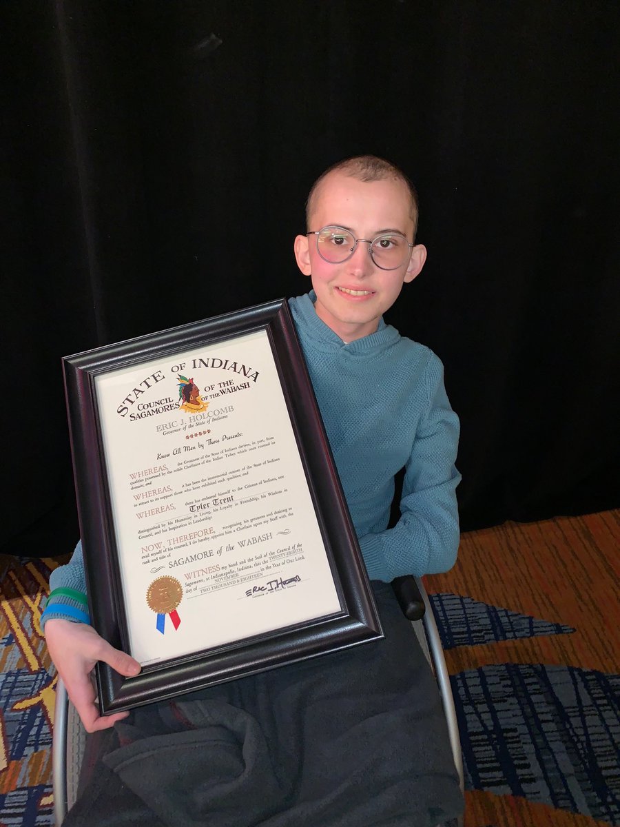 thinking back on this moment... you deserved every award you received bro. ⁦<a href="/TonyTrent10/">Tony Trent</a>⁩ ⁦<a href="/Kat9798/">Kelly Crull Trent</a>⁩ ⁦<a href="/theTylerTrent/">Tyler Trent Foundation</a>⁩
