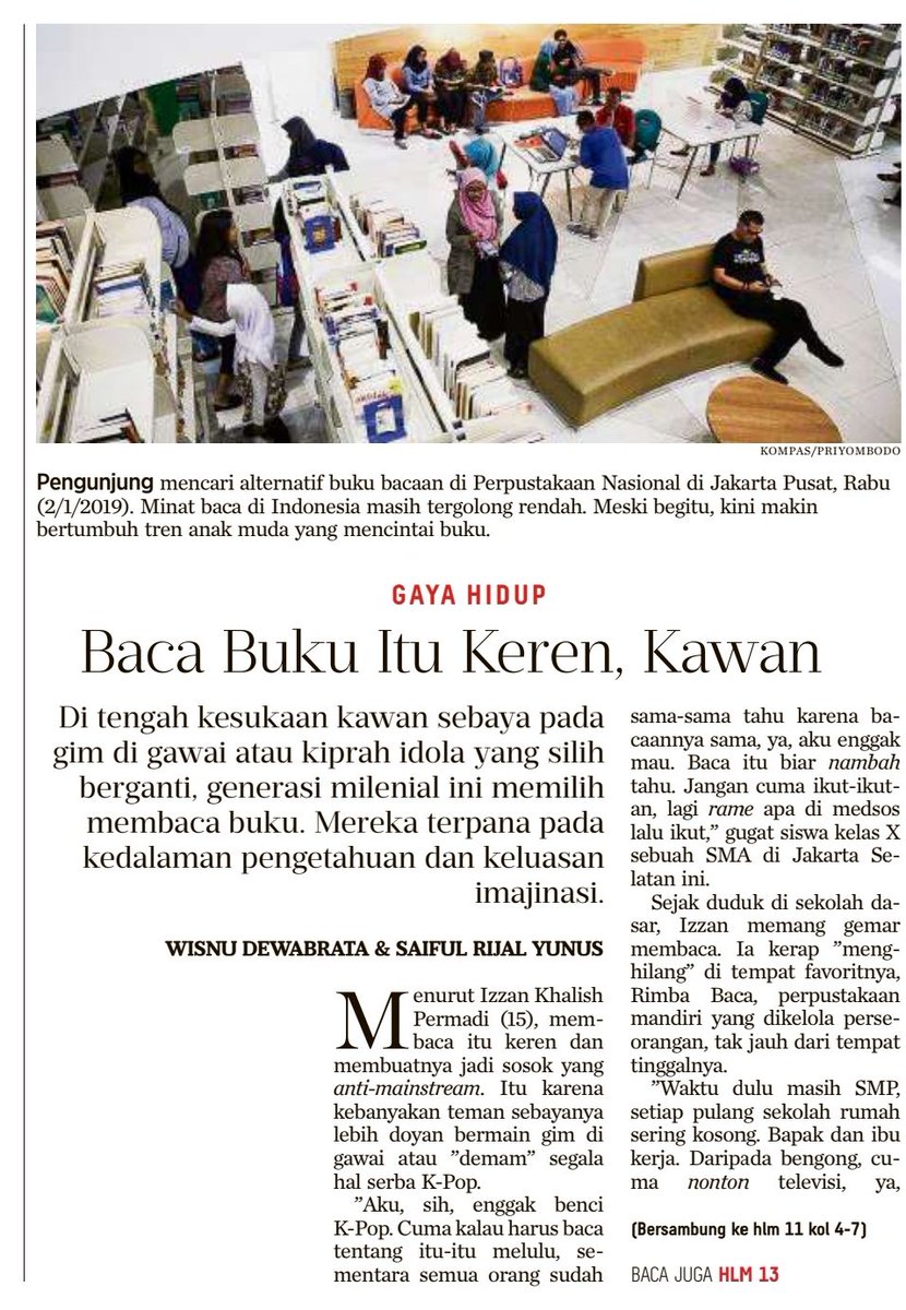 junemanabraham's tweet photo. Rindu masa di mana banyak Skripsi, Tesis & Disertasi digubah mjd buku2 keren yang renyah dibaca & digunakan utk menyumbang bg #kesadaran dan #pemberdayaan masyarakat kita sendiri.
Riset kualitatif pun berkembang.
https://t.co/6ZzI5bDtNR
#KembaliKeBuku
#BackToBook
@INArxiv_ID https://t.co/91oJZgv2bs