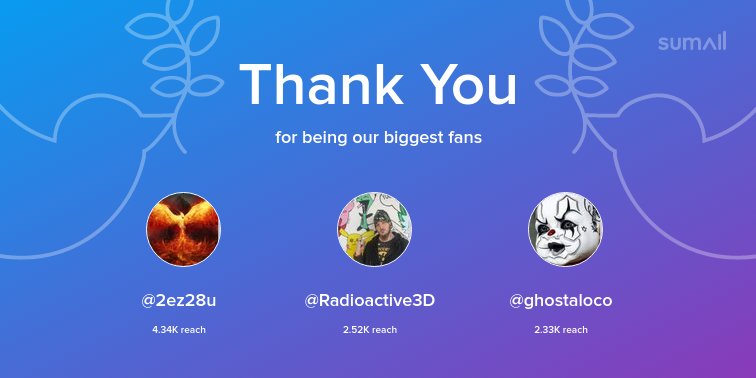 edxcommunity's tweet photo. Our biggest fans this week: @2ez28u, @Radioactive3D, @ghostaloco. Thank you! via https://t.co/UqIB10jqYw https://t.co/5mhZ8m9bMh