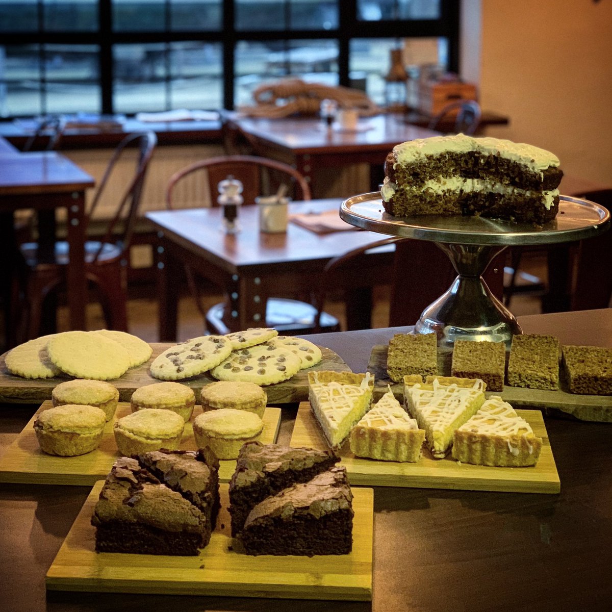 We’re proud to say that all of our cakes and other sweet treats today are homemade and palm oil free! Come on down folks! #chichester #itchenor #palmoilfree #saynotopalmoil #savetheplanet #supportlocal #smallbusiness