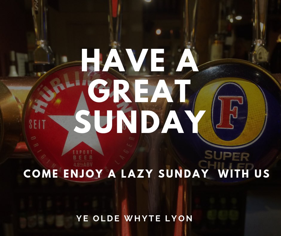 #HappySunday Come join us for lunch, or just a drink, in our great family friendly pub. #Yowl