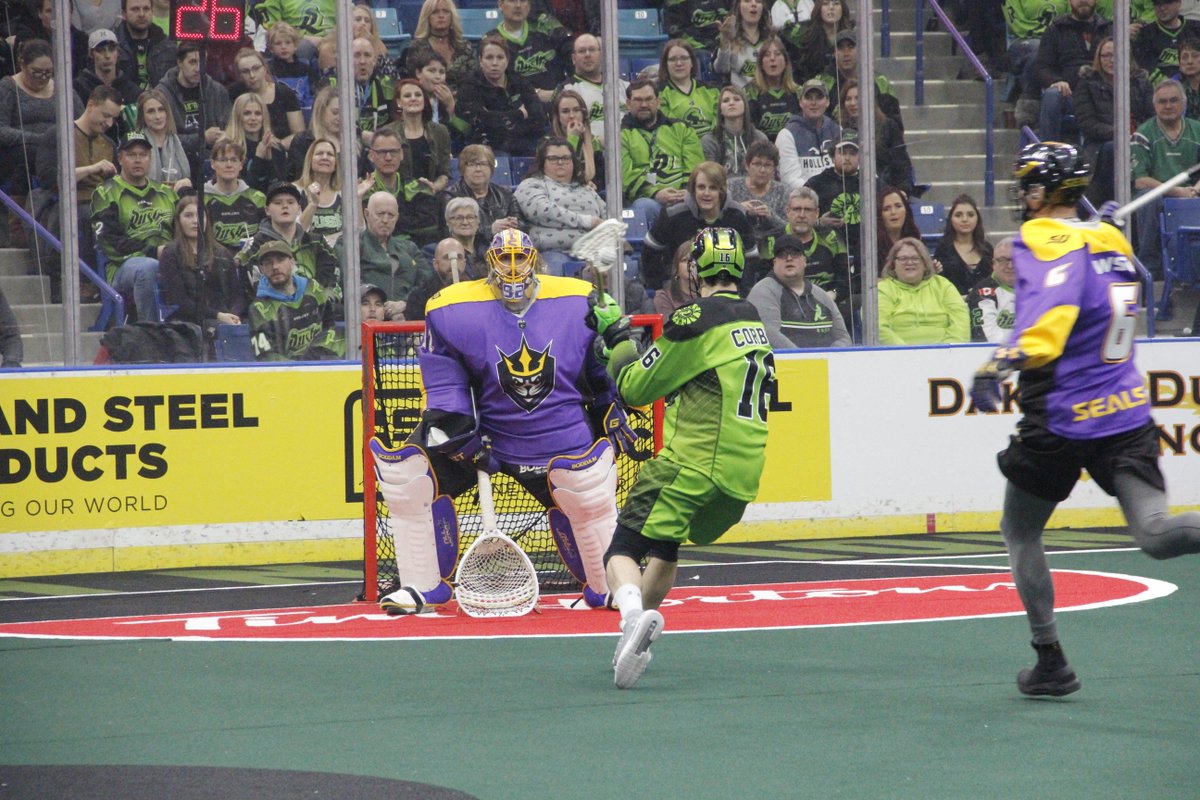 NLL's tweet photo. GAME RECAP: Rush Smoke Seals To Win Home-Opener
#SDvsSAS

📖https://t.co/peqQYodjdM https://t.co/N3sidx2WVI