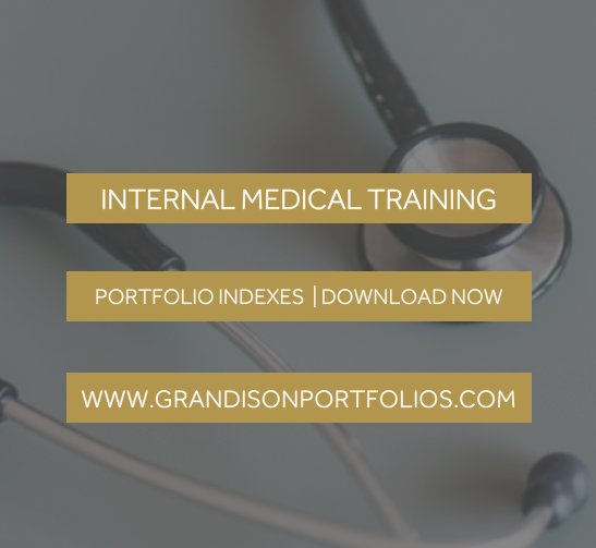 Are you a #JuniorDoctor applying for Internal #Medicine CT1? Get your #MedicalPortfolio in shape, download our FREE portfolio indexes now.

#SharingisCaring #CareForThoseWhoCareForUs #SupportingYou #Medicine #CMT #MedReg

grandisonportfolios.com/trainee-resour…