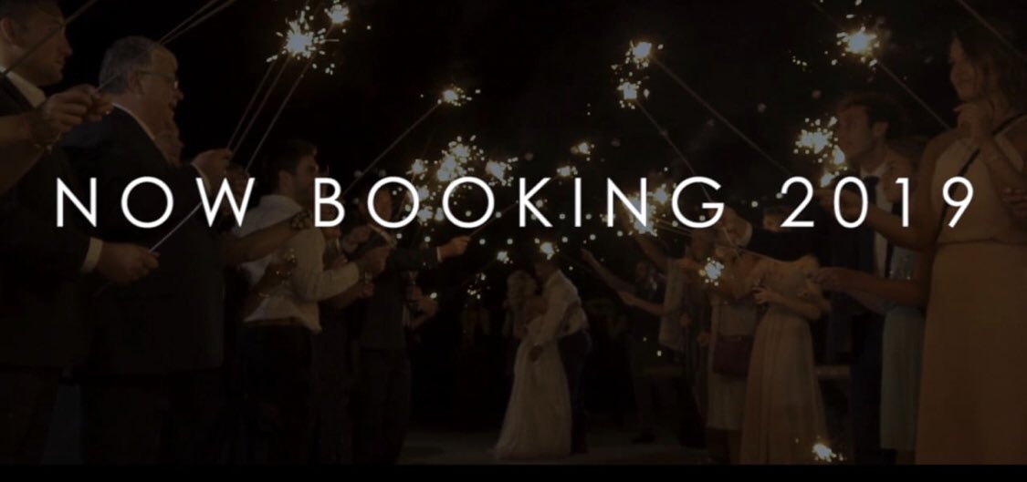 We’re busy booking your 2019 events now. Reach out to let us take the stress out of planning your event! 🍾  LoveRachelEvents.com