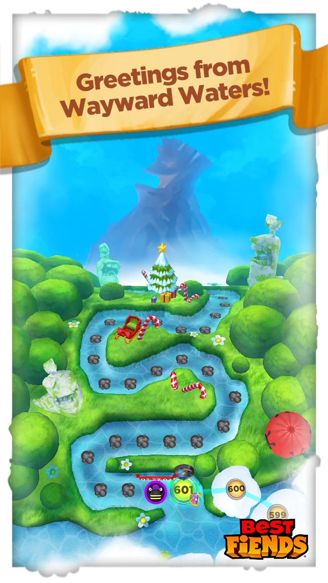 Gate Opened! Bring on the Wayward Waters in #BestFiends - Download FREE - download.BestFiends.com via <a href="/bestfiends/">Best Fiends</a>