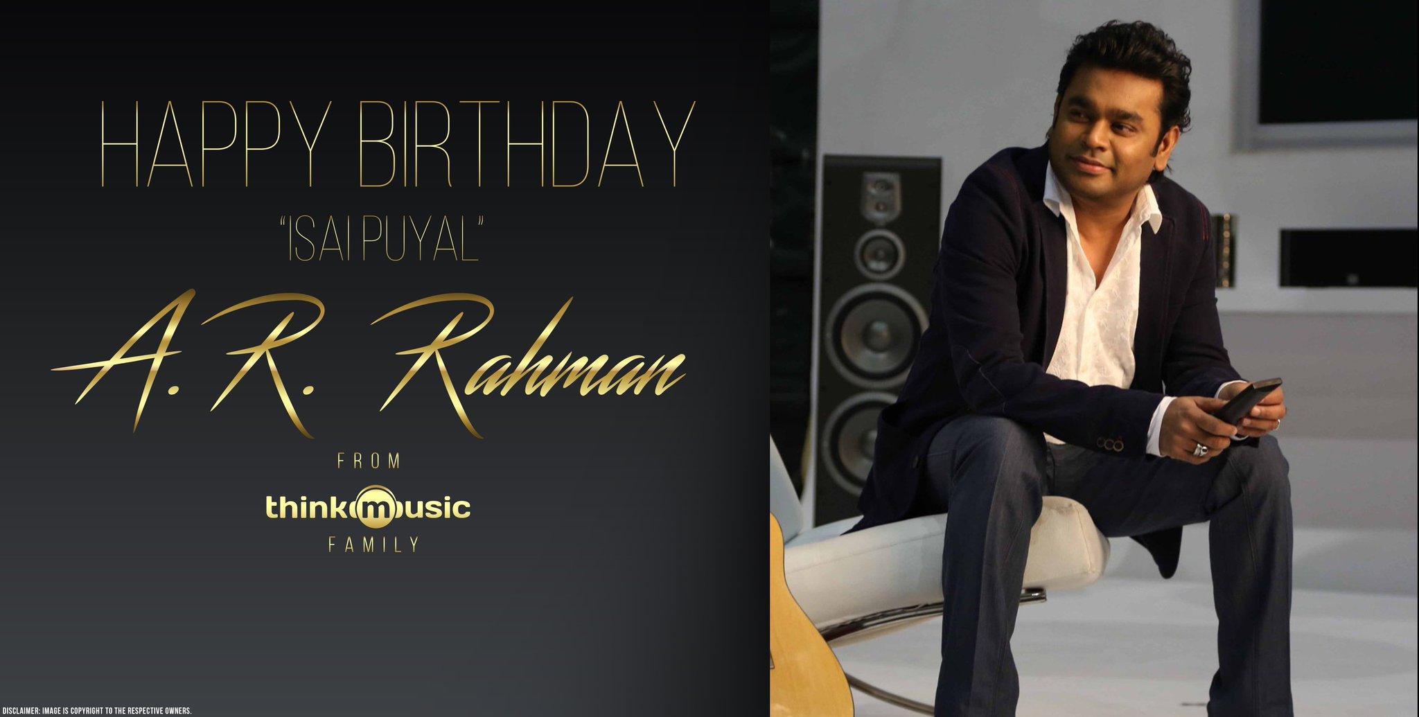 Happy Birthday thala R Rahman sir 