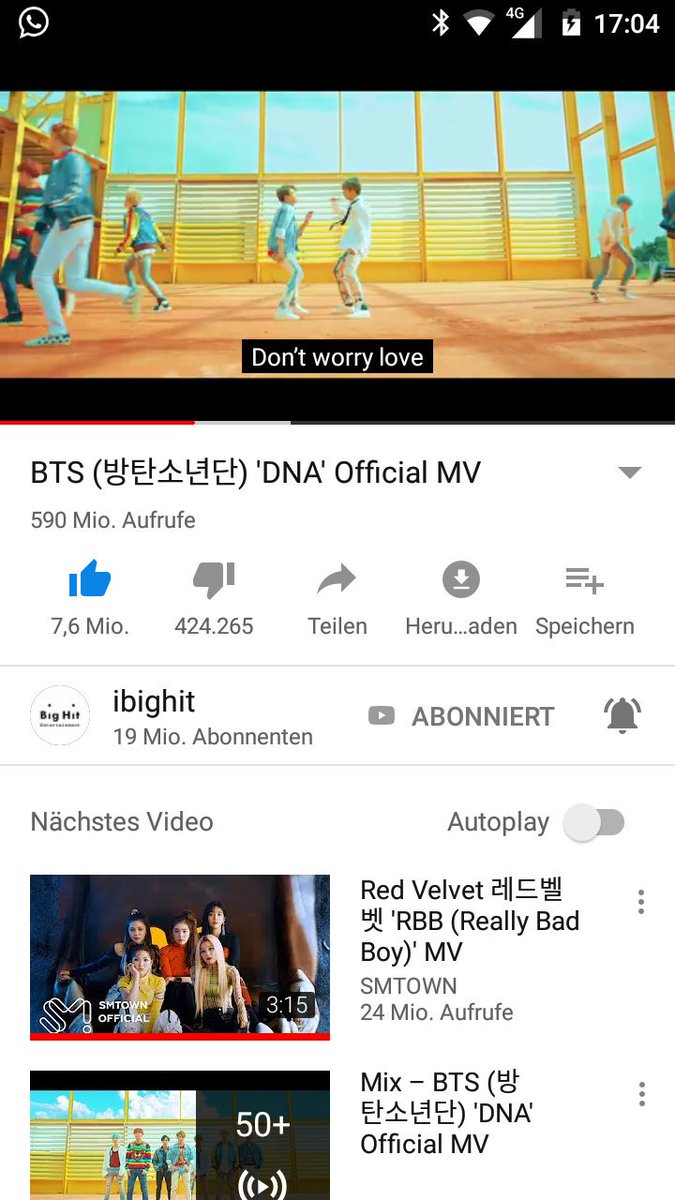 pretty_fuchs's tweet photo. @BTS_twt Watch DNA please #BTS #DNAto600M #WhatIsDNA https://t.co/mXRJr6jpuy