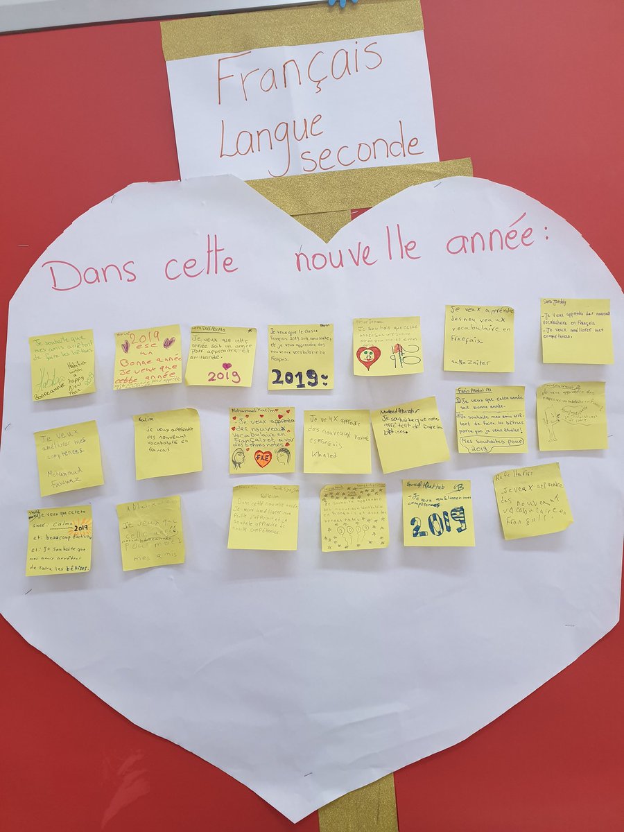Hanine Azzam (@azzamhanine) on Twitter photo Dans cette nouvelle année...
Les apprenants de grade 6 souhaitent, écrivent et partagent leurs pensées. #la_rentree_des_vacances 
#FLEen2019 
<a href="/Hhhsinfo/">Houssam Hariri HS</a> <a href="/JibaiLina/">Linajibai</a> <a href="/DidiSaleh10/">Diana Saleh</a> Dans cette nouvelle année...
Les apprenants de grade 6 souhaitent, écrivent et partagent leurs pensées. #la_rentree_des_vacances 
#FLEen2019 
<a href="/Hhhsinfo/">Houssam Hariri HS</a> <a href="/JibaiLina/">Linajibai</a> <a href="/DidiSaleh10/">Diana Saleh</a>