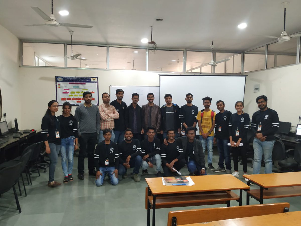 labctz's tweet photo. Conducted #Android Workshop in association with Deep Learning Pvt. Ltd. at RGCER(Rajiv Gandhi College of Engg and Research) in their event TechDroid.Glad to see the overwhelming response.
#Android #Development #Programming #Coding #Firebase #100DaysOfCode https://t.co/8u3UOdIEEk
