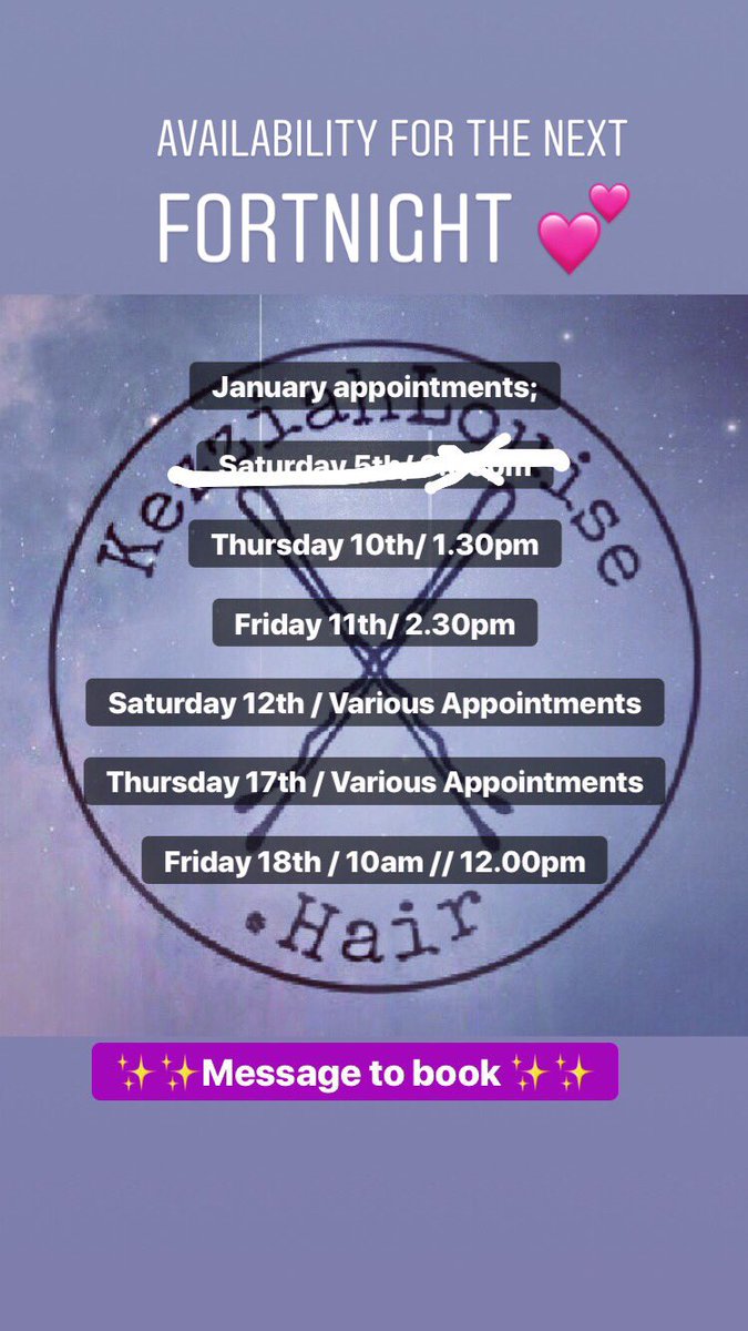 Fezzywick's tweet photo. Availability to for the next fortnight 💕💕 https://t.co/eged3UshGX