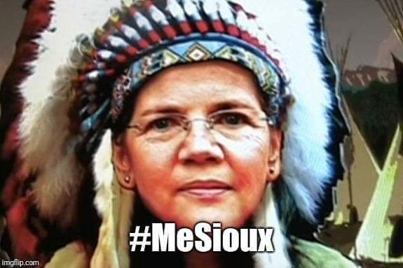 the_amish_txtr's tweet photo. @ColumbiaBugle But wait, #Fauxcahontas actually kicked off her #MeSioux campaign in Sioux City. 

Isn't it ironic, don't ya think?

I give her a 1/1024th chance of winning.

#ElizabethWarren #Warren2020 #Fauxcahontas2020 #ElizabethWarren2020 #MAGA https://t.co/rR7cSlouhQ