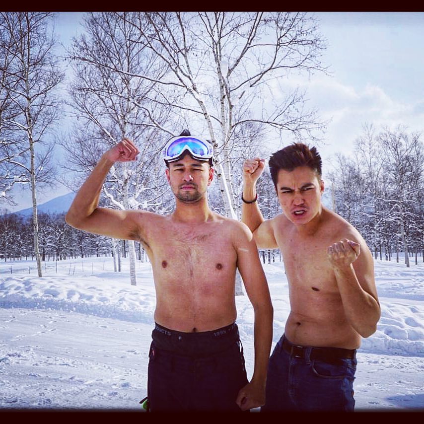 MRVVIP on X: "Baim Wong and Raffi Ahmad shirtless in snowy Japan.  #selebwatch https://t.co/B9vlZ6z8FM" / X