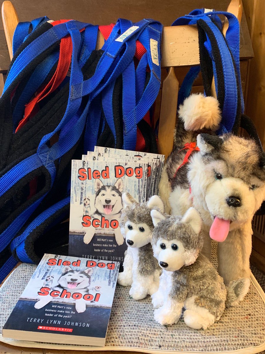 TerryLynnJ's tweet photo. Book Giveaway! Please help me celebrate my upcoming paperback release Jan. 22 of SLED DOG SCHOOL. Retweet for a chance to win one of 5 copies. https://t.co/fyTGbwSQGy
