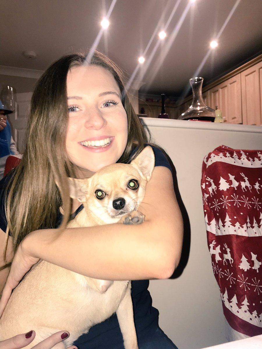 Bonnie_tickner's tweet photo. Realised I haven’t tweeted in a while really. I did have a good Christmas with mum though. 
Happy new year everyone 
#dogslife https://t.co/0ymjNmPIs9