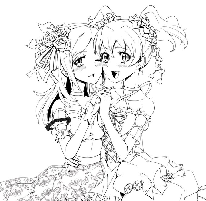 けっこう前から描きたかったラブせつ。
とりあえず途中経過を上げます。
#プリキュア 