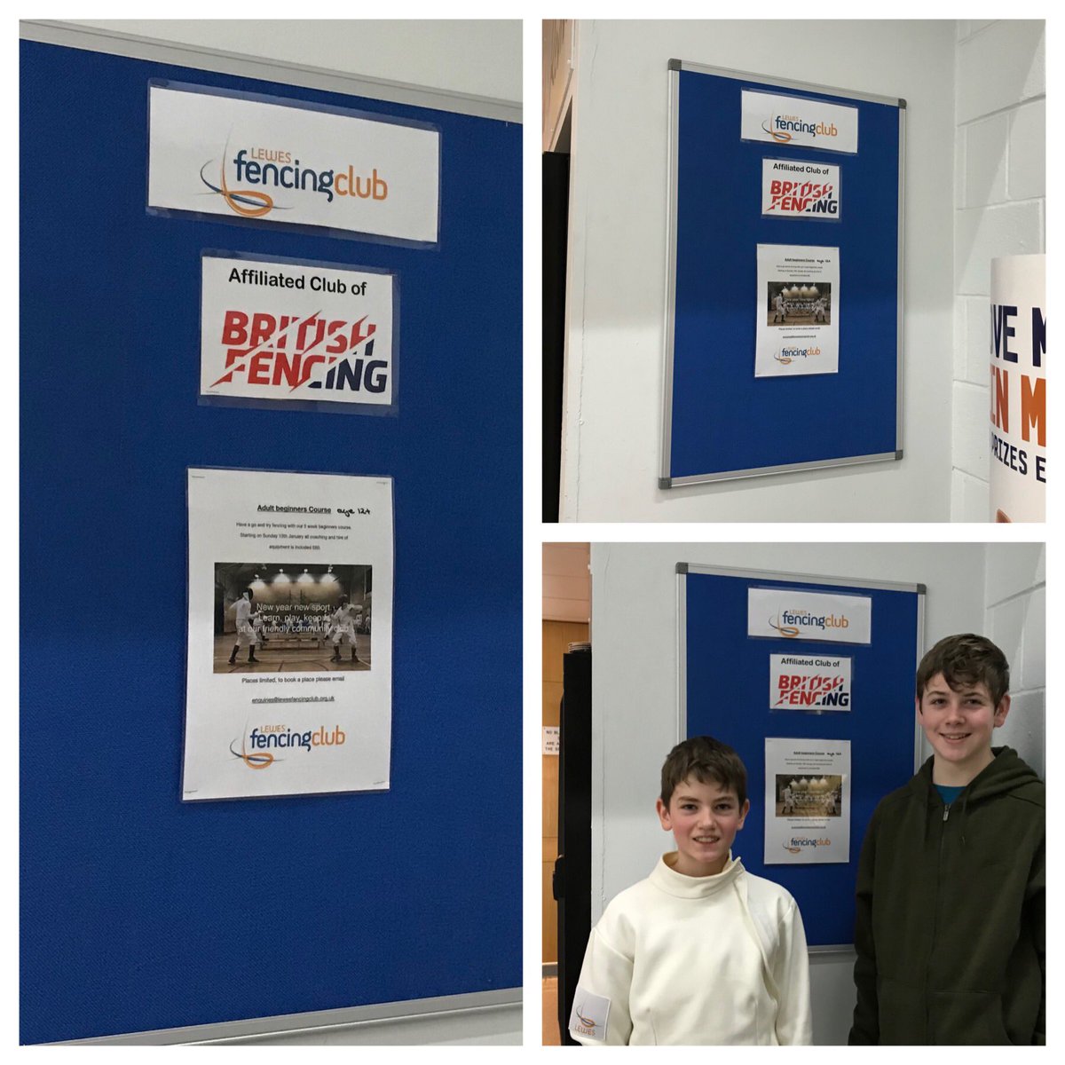 Very pleased to have our own notice board space, thanks <a href="/TheWaveLeisure/">Wave Active</a>