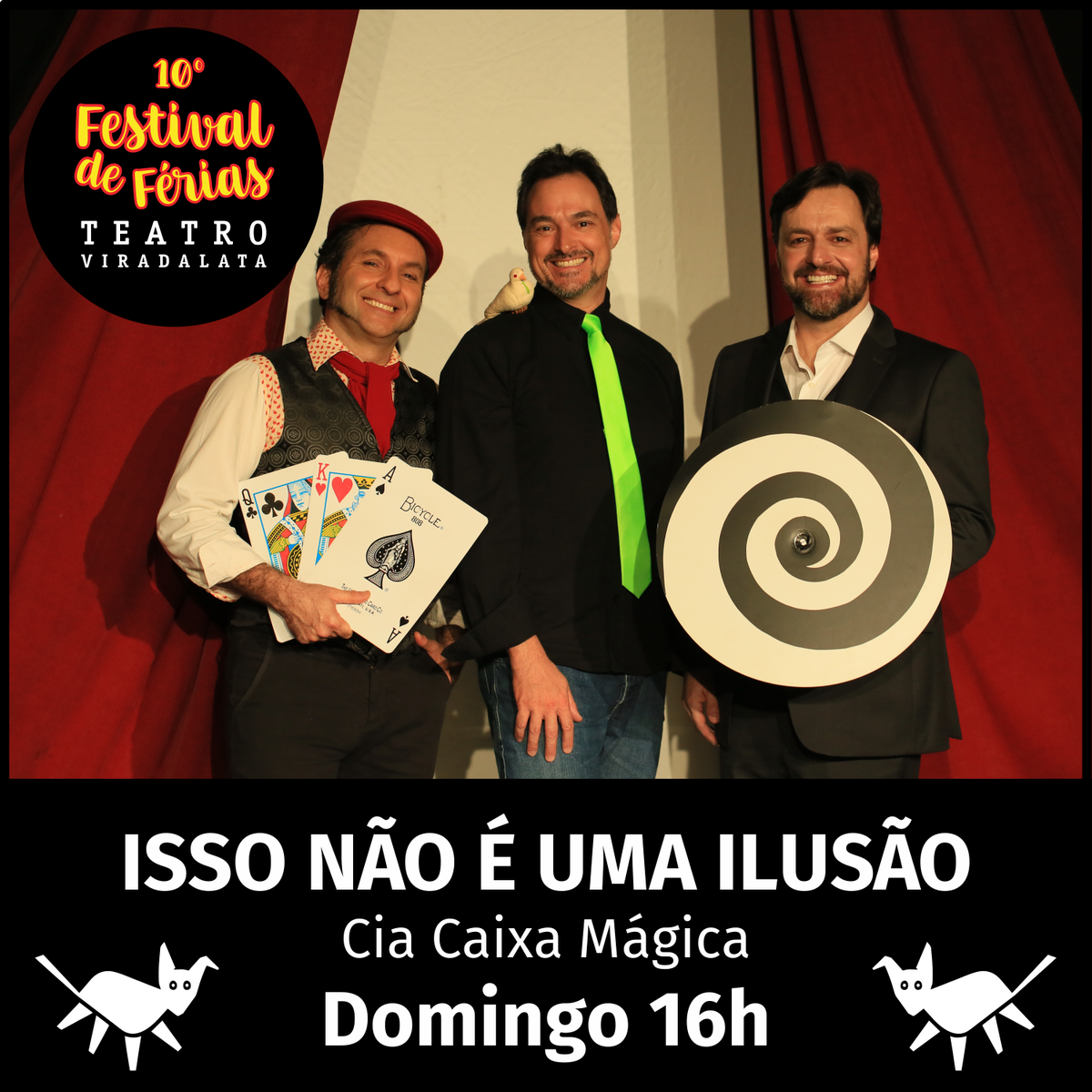 viradalata's tweet photo. O show de mágica mais legal de SP. 🎩 

#teatro #diversão #lazer #cultura #arte #viradalata #seviraevem#infantil #criança #viracriança#embreve #vemaí #estreia#perdizes #sumaré #pompéia #vilamadalena#festivaldeférias #10ºfestivaldeférias #fériasnoviradalata #viraférias #janeiro https://t.co/ctb7NnJ3IB