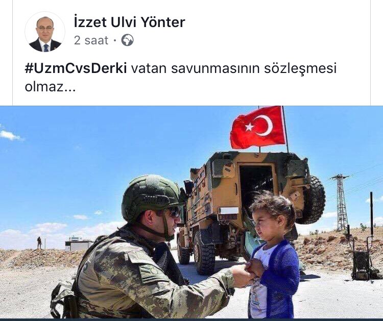 #UzmCvsDerki  vatan savunmasının sözleşmesi olmaz...