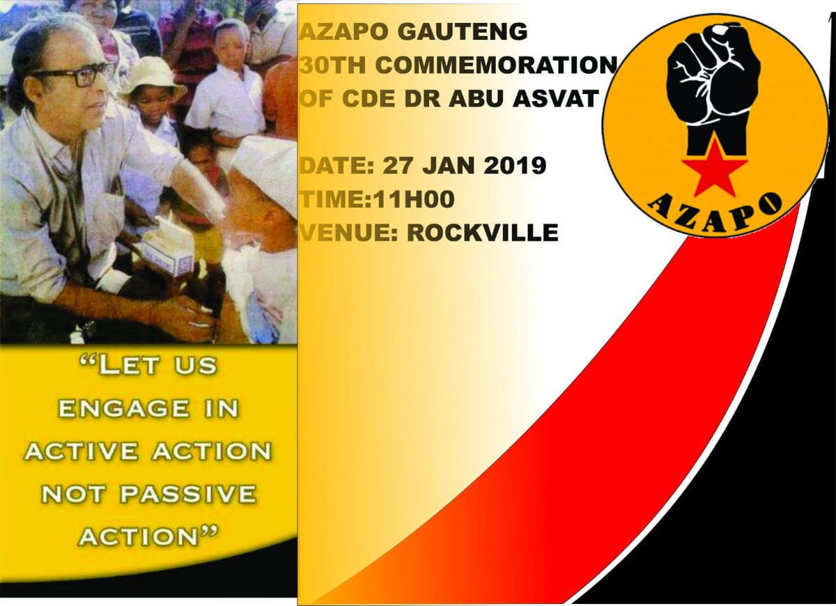 AZAPO Kuki Tlhako Region (CoJ) (@azapocojregion) on Twitter photo 