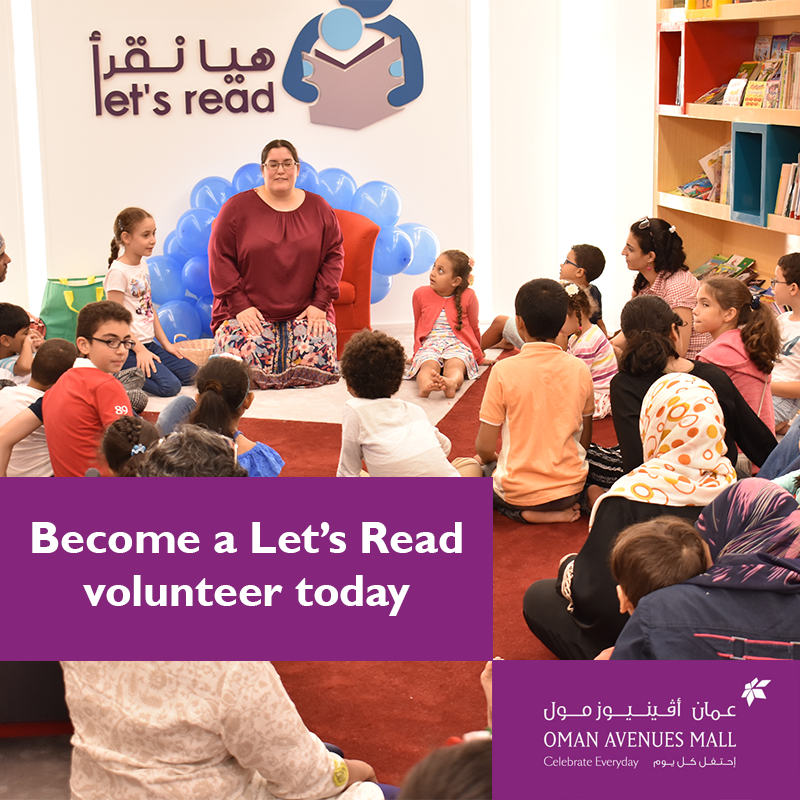 omanavenuesmall's tweet photo. Join us in making a difference to young minds by volunteering at Let’s Read –
a joint initiative between OAM and @DarAlAttaa
Please send us an email at elixirhfc@hotmail.com
and be part of something incredible
#Volunteer #LetsRead #LetsReadABook
#CelebrateEveryday https://t.co/cE4g1PJkD9