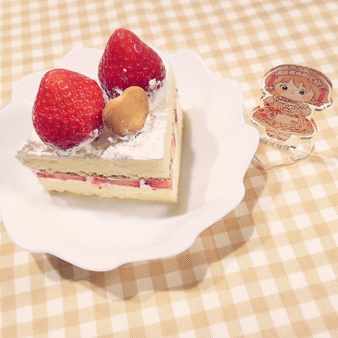 「女の子 ショートケーキ」のTwitter画像/イラスト(新着)｜9ページ目