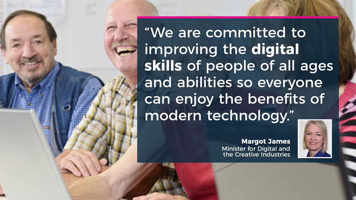 DCMS's tweet photo. NEWS: Smart homes to help older and disabled people gain digital skills and tackle loneliness in rural areas through #DigitalInclusionFund https://t.co/a53kiOB8OG #SmarterGov #IndustrialStrategy https://t.co/wZ0oRO0m6x