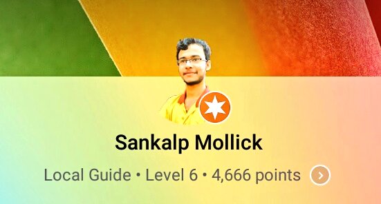 sankalpmollick's tweet image. #sankalpmollick
My #Google_local_guide status