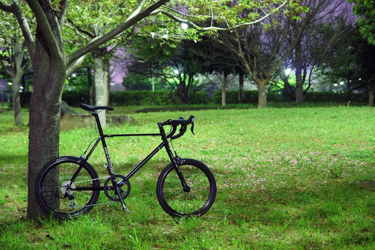 MASIのミニベロ、全然乗ってないけどツイッターにアップされてる