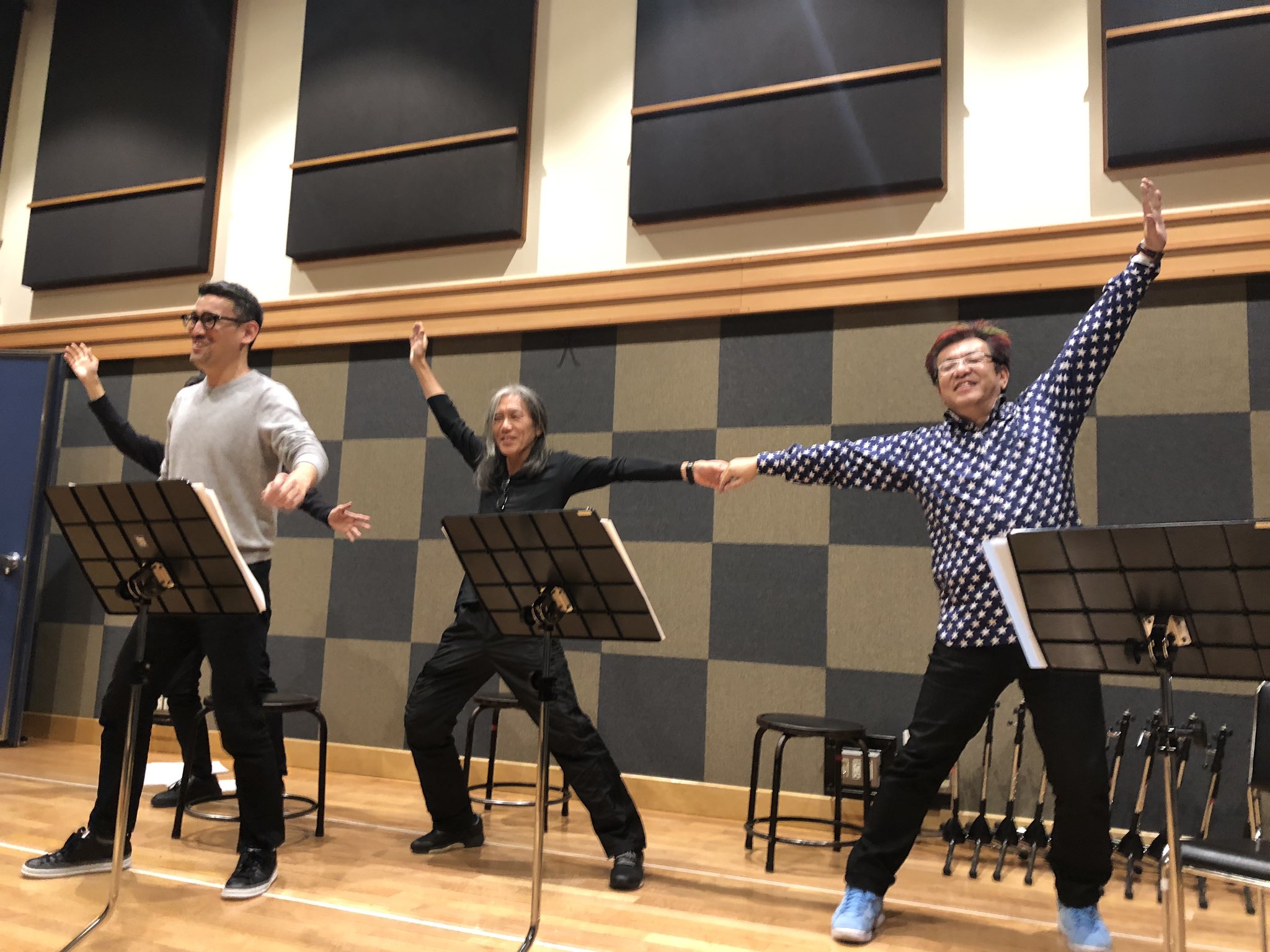 小林テキーラ大河【ブラスタ】 on Twitter "日本屈指のホーン隊、Big Horns Beeの振り付けタイム。 そう、ホーンだけでは