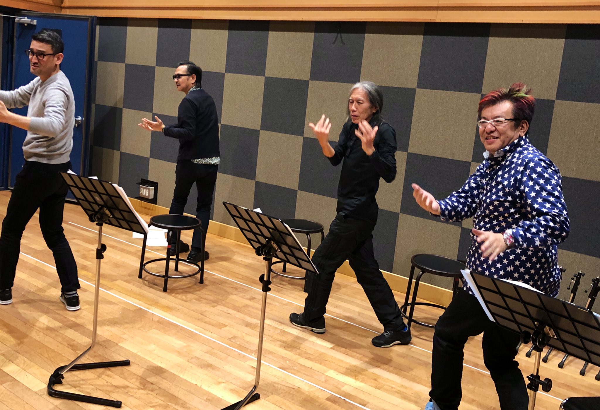 小林テキーラ大河【ブラスタ】 on Twitter "日本屈指のホーン隊、Big Horns Beeの振り付けタイム。 そう、ホーンだけでは