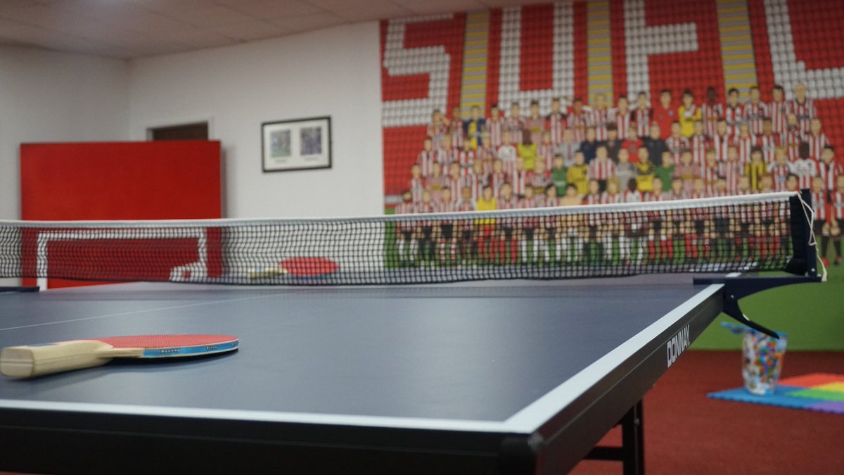 ? The Blades Family Hub is open from 12.00PM today? ? FIFA 19. ? Table