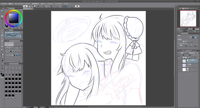 描けないのでぼっつになったん 