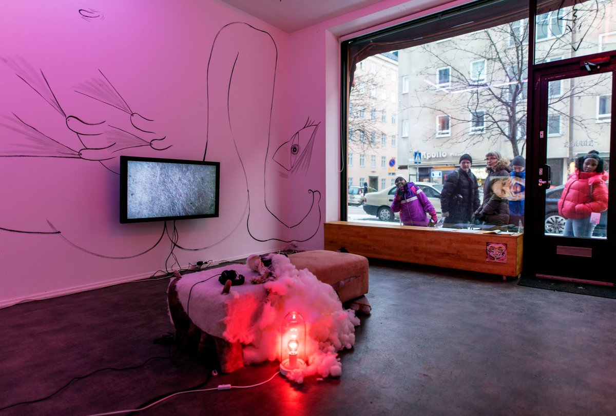 Today is the last day of Anni Puolakka's 'Degradia' at Sorbus! Open 2–6 pm. Interview with Anni can be read on Sorbus website: sorbus.fi/anni-puolakka/

Sorbus wishes everyone bright views into 2019! More on this year's plans soon.