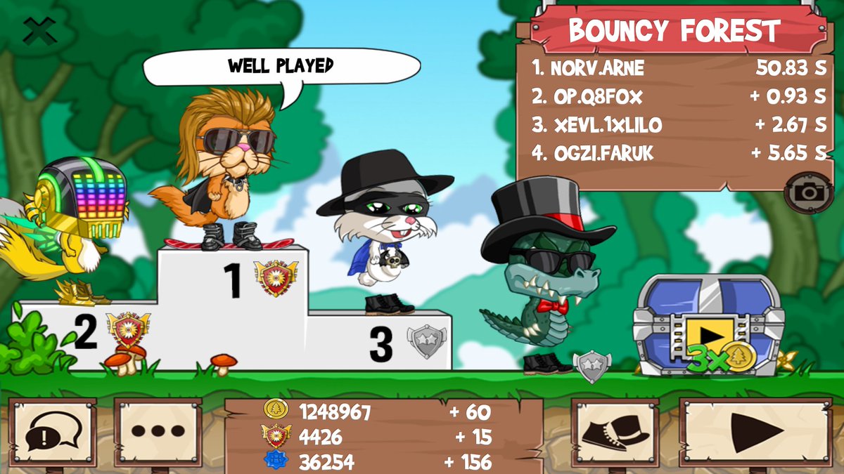 ArneEngmann's tweet photo. I just beat a golden fox! #funrun2 https://t.co/VieJc7henl https://t.co/4ktxbwDnWv