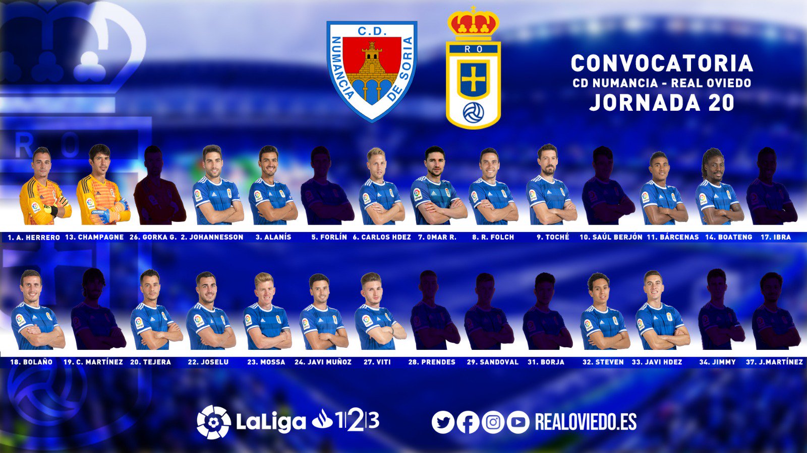 J.20 LIGA 123 TEMPORADA 2018/2019 CD NUMANCIA-R.OVIEDO (POST OFICIAL) DwOYU3gXQAYwR4D