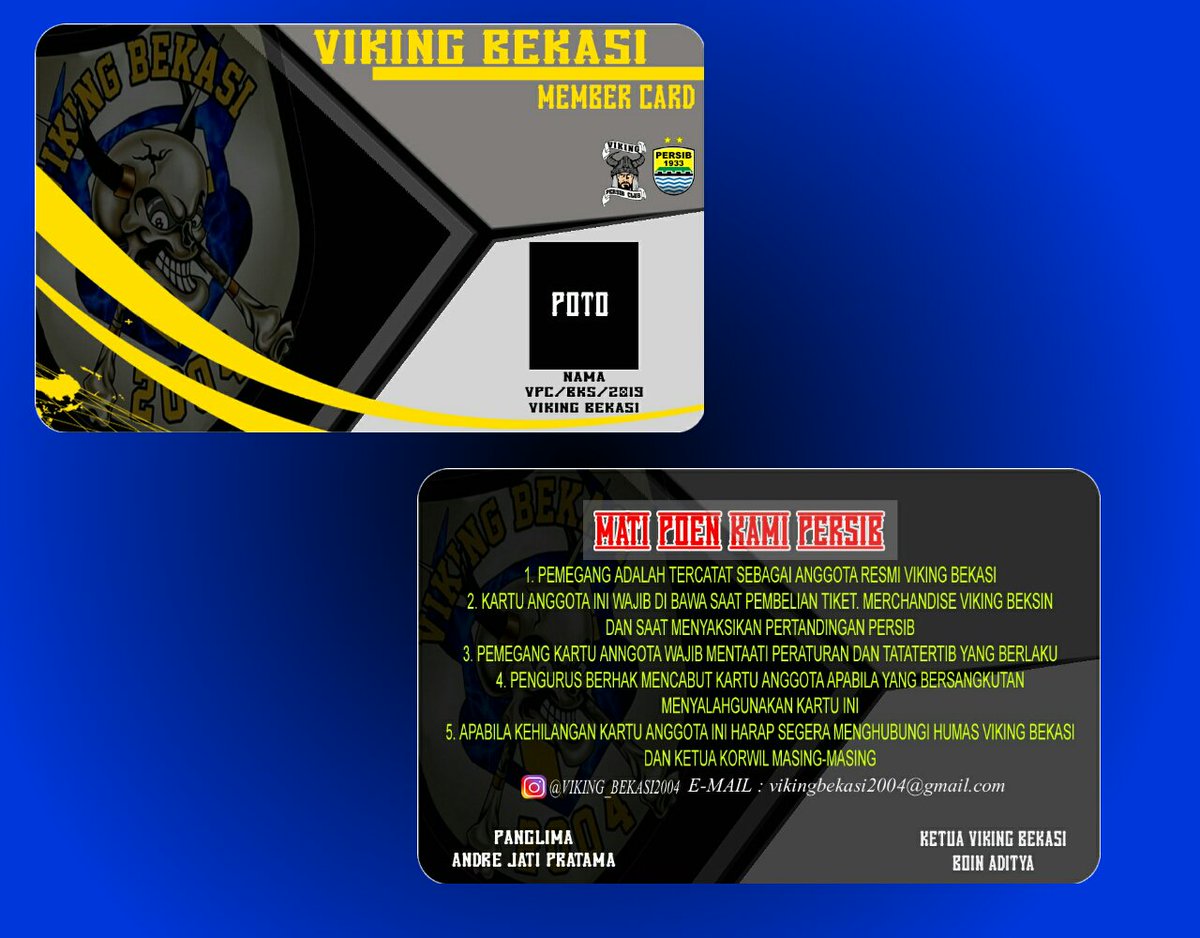 Pendaftaran Anggota Baru VIKING BEKASI Untuk Yang Tinggal Di Mangunjaya Dan Sekitarnya Bisa Langsung DM Kami