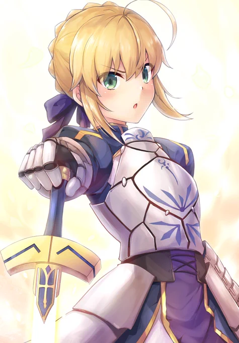 セイバー描いたよ!✨ 