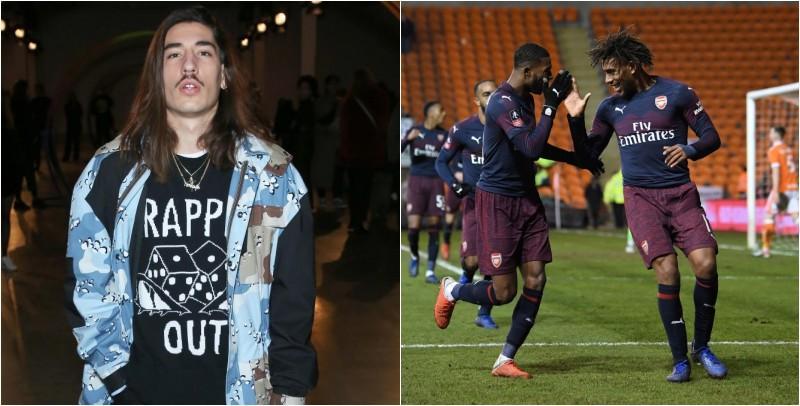 Hector Bellerin hits London Fashion week while Arsenal team-mates beat  Blackpool in FA Cup