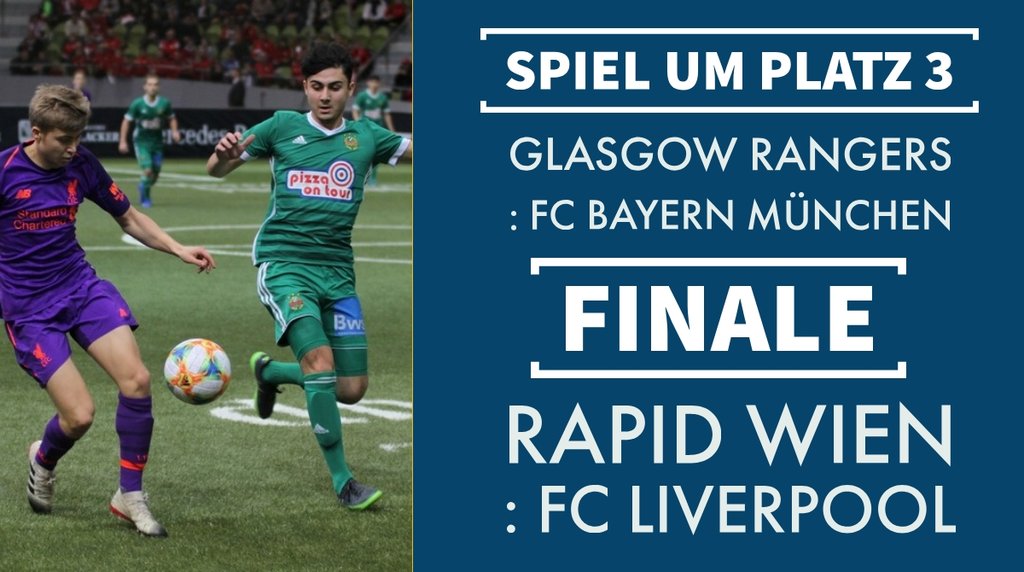 #MBJC19 hat ein internationales Finale. <a href="/skrapid/">SK Rapid</a> geht als Favorit ins Spiel.